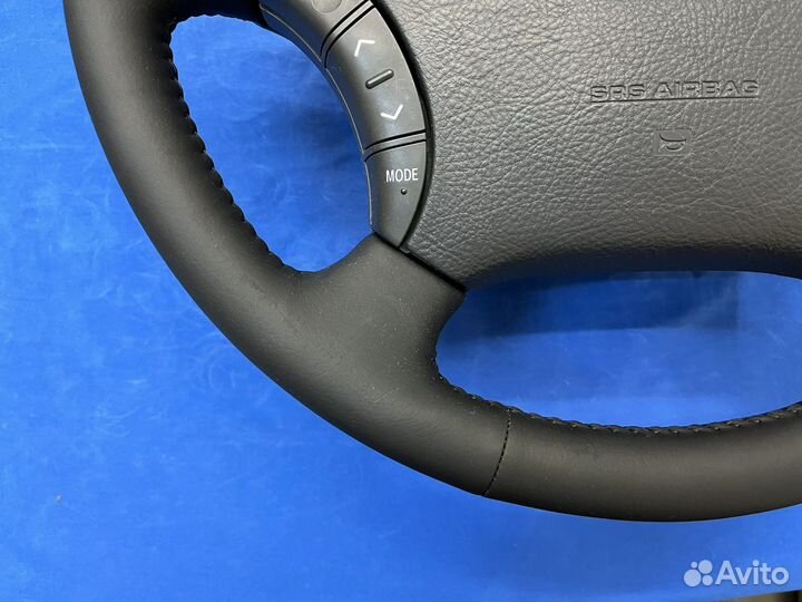 Оригинальный кожаный руль с подогревом Cruiser 100