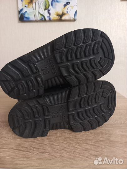 Сапоги зимние для девочки 28 размер