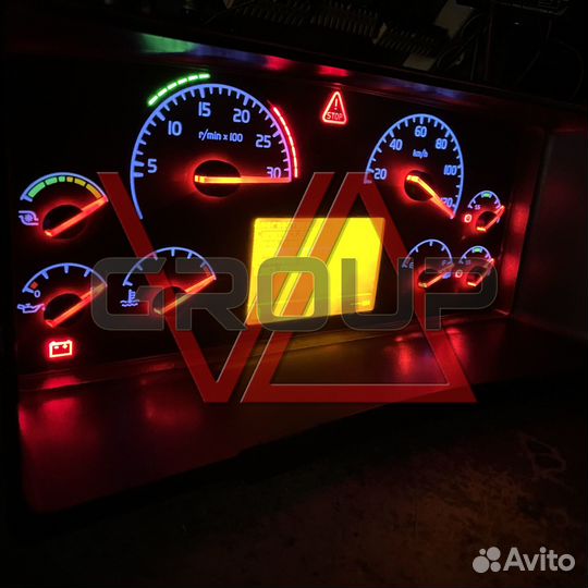 Ремонт и тюнинг грузовых панель приборов Volvo
