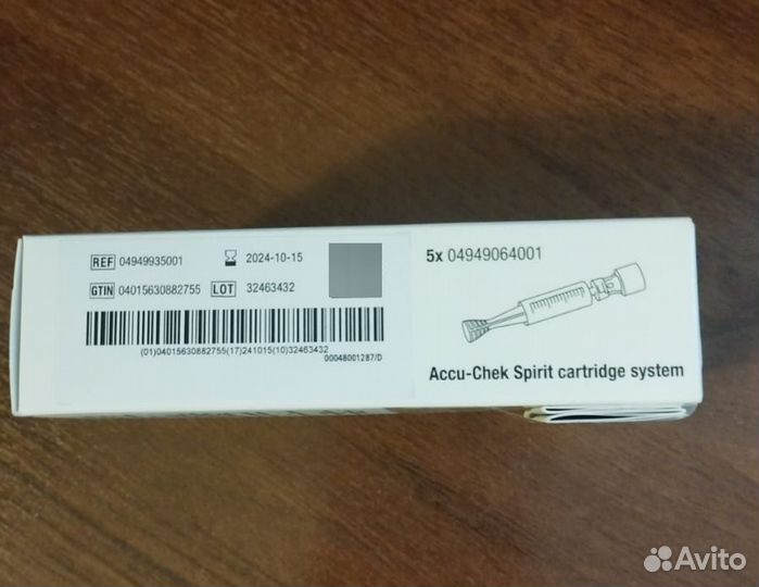 Accu-Chek Spirit картридж-система