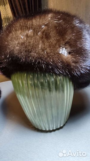 Берет норка,не из кусков