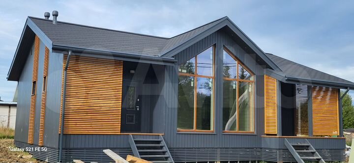 Дом 115 м² на участке 9 сот.