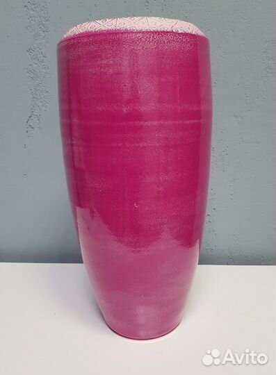 Ваза декоративная для цветов (керамика)