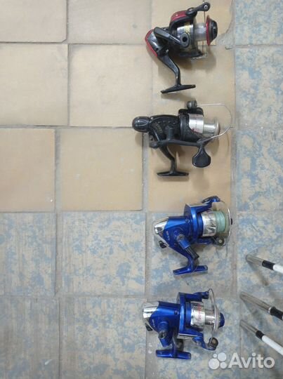 Фидерное удилище бу катушки