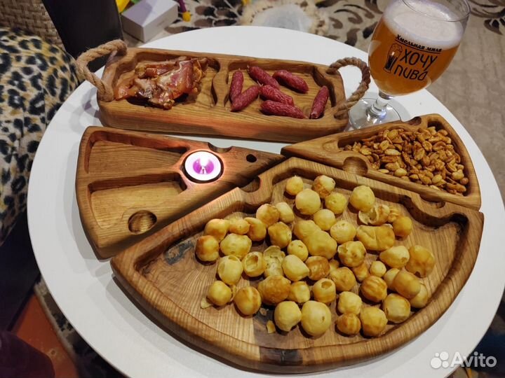 Менажницы деревянные