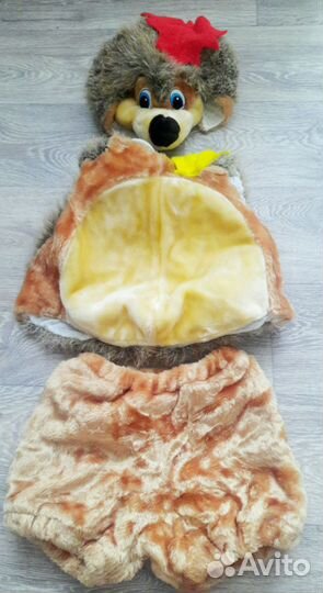 Новогодний костюм ёжика