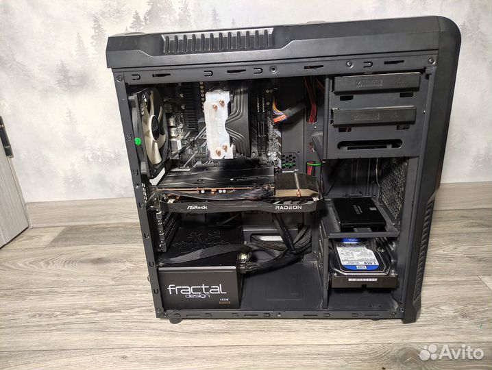 Игровой пк Ryzen 5 3600 RX 6600 XT