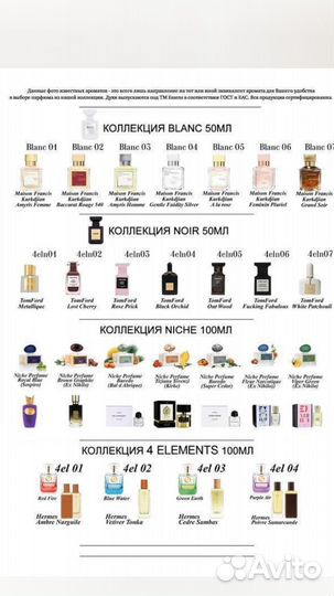 Чешские духи в наличии