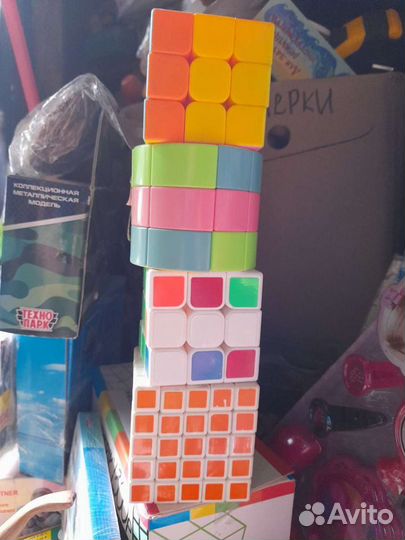 Игрушки,Коллекция кубиков рубиков