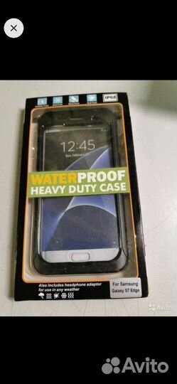 Чехол влагозащищённый для самсунг s7 edge