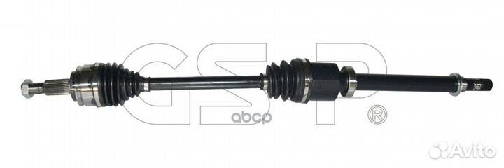 Привод в сборе renault kangoo II 1.5D-1.6 08- п