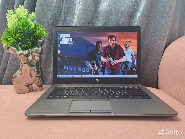 Мощный ноутбук HP I5-4300/SSD/8gb