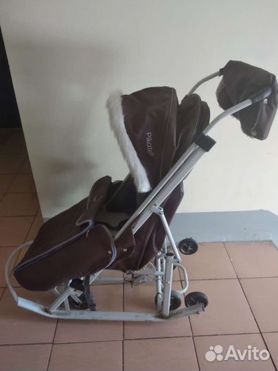 Коляска санки pikate