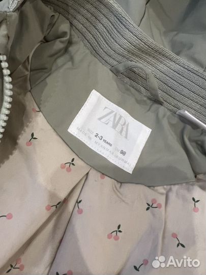 Парка Zara для девочки