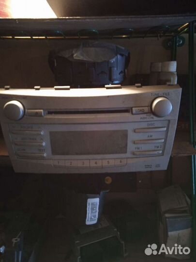 Магнитола заводская камри