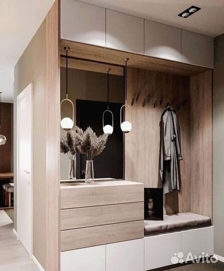 Шкафы в прихожую любые фасады