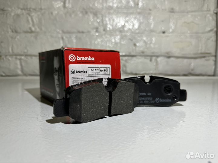 Колодки тормозные задние Mercedes m274