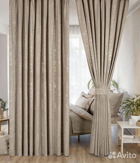 Шторы премиальный бархат Мармор-04