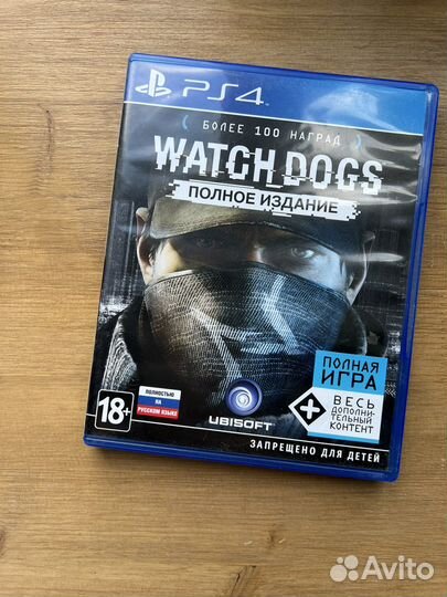 Игра для приставки ps4 пс4 watch dog's/rally