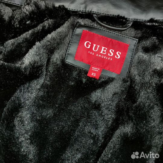 Куртка кожаная Guess оригинал