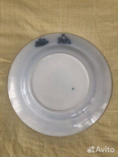 Старинные тарелки Brown-Westhead Англия 19 век
