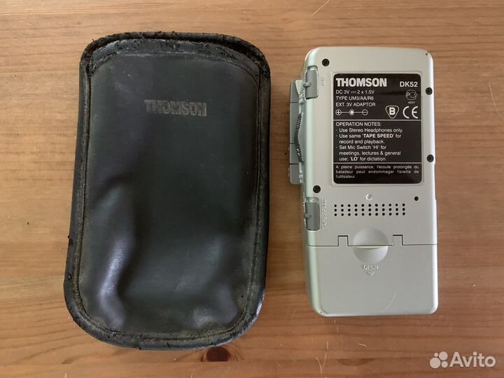 Кассетный диктофон Thompson