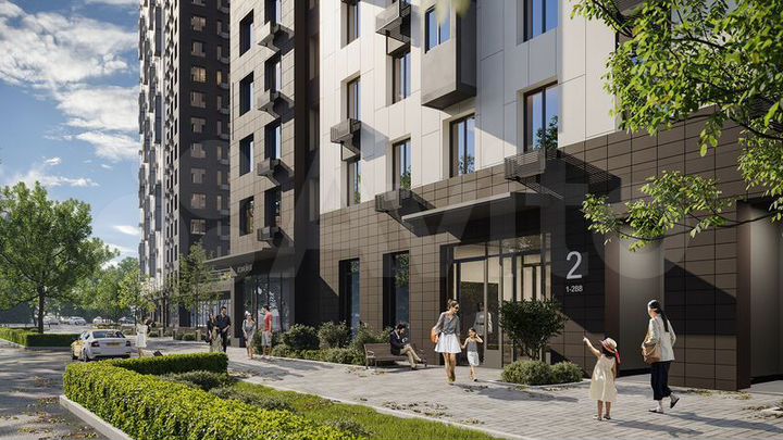 1-к. квартира, 39 м², 4/25 эт.