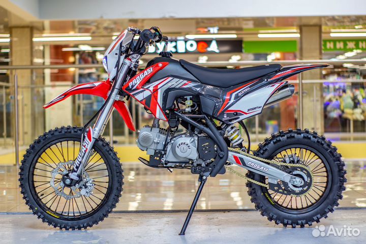 Мотоцикл Progasi Smart 125 красный