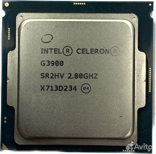 Процессор Intel Celeron G3900 (1151s)