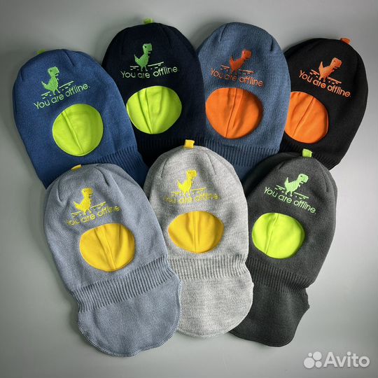 Шапка шлем демисезонный