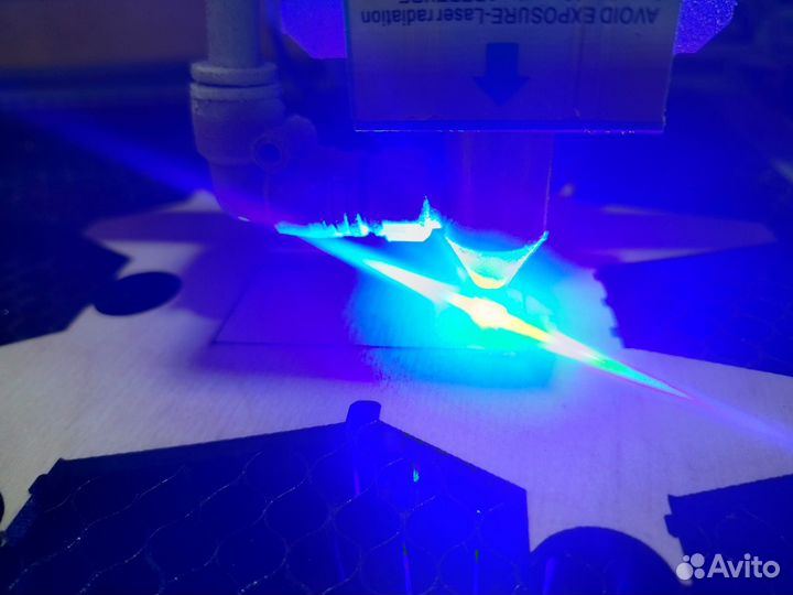 Лазерная резка гравировка (дерево фанера хдф )