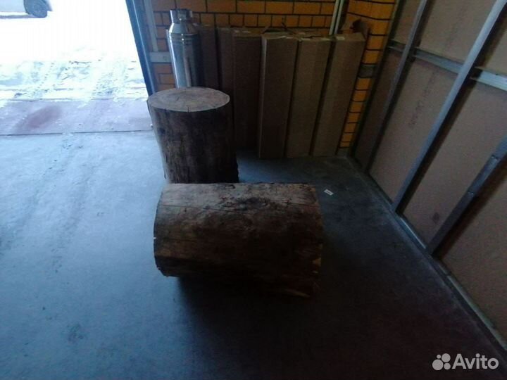 Чурбак новый из лиственицы дм 700