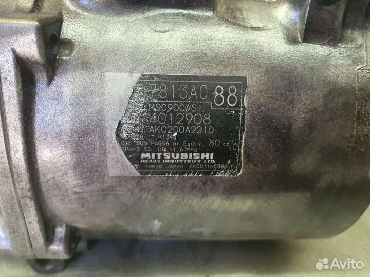 Компрессор кондиционера мицубиси аутлендер xl 3.0