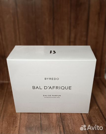 Byredo BAL D'afrique оригинал чесный знак