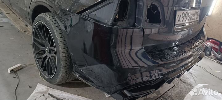 Сервис по установке обвеса Mercedes Benz