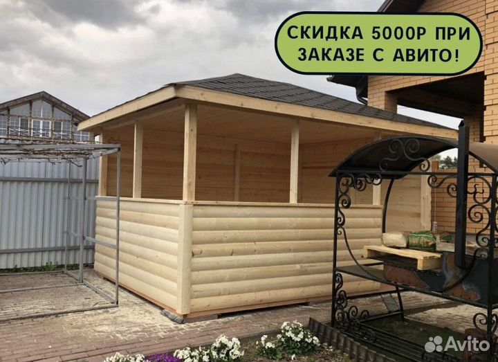 Беседка под ключ