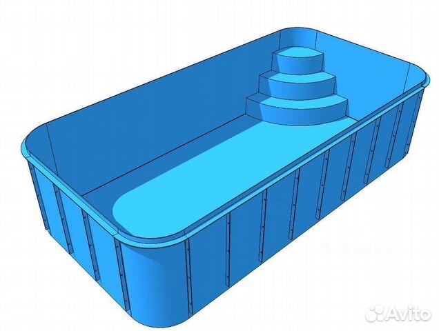 Бассейн 3х5х1,5 м