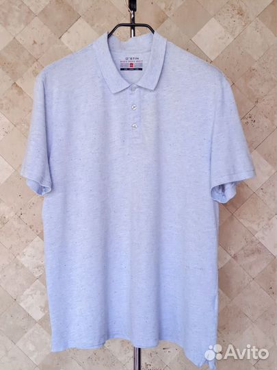 Футболка мужская поло 58 размер б/у с коротким рук