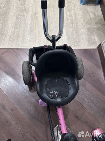 Велосипед детский с ручкой