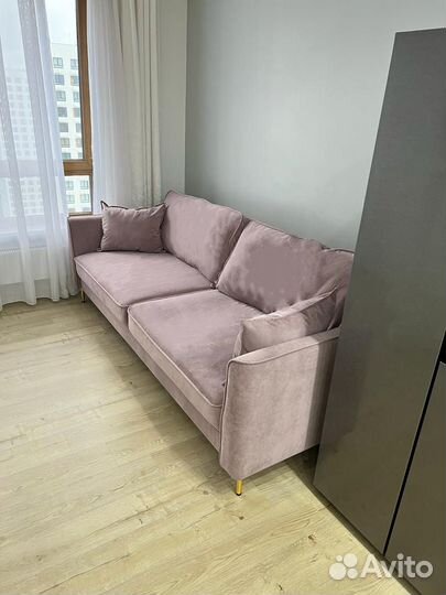 Даниэль - прямой диван на ножках (225х100 см)