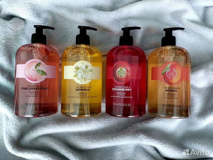 Уход за телом от The body shop