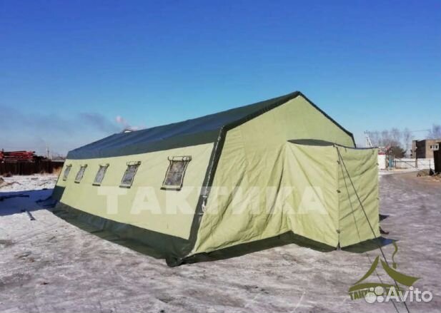 Полевая палатка армейская на 50 мест