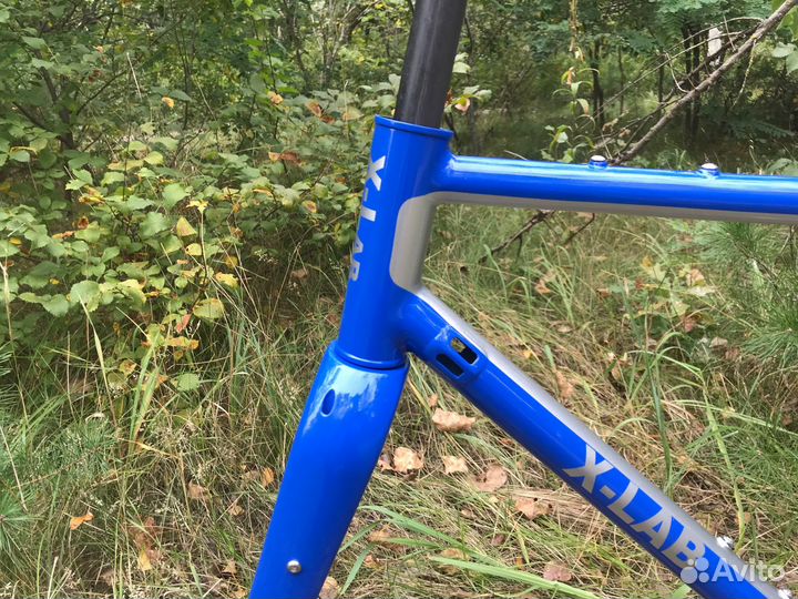 Гравийный фреймсет.Хромоль / карбон