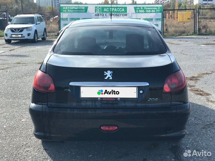 Peugeot 206 1.4 МТ, 2009, 151 201 км