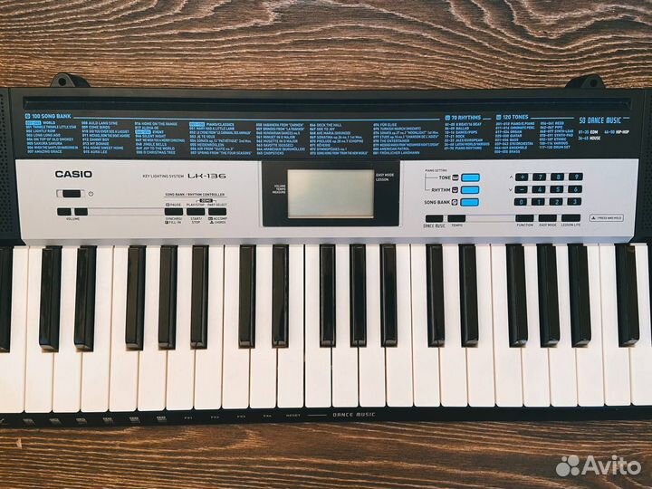Синтезатор casio LK-136