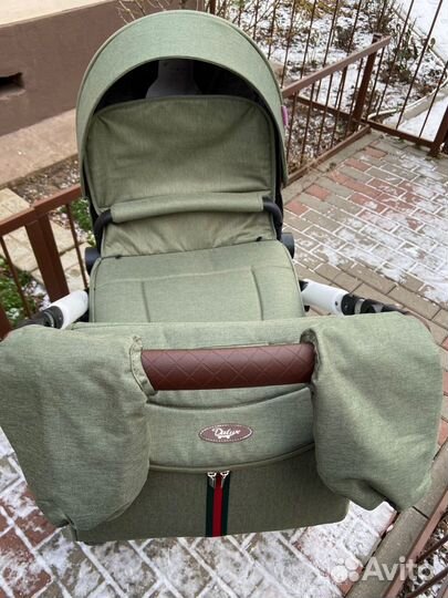 Новая коляска darex dalux 2в1 зеленая