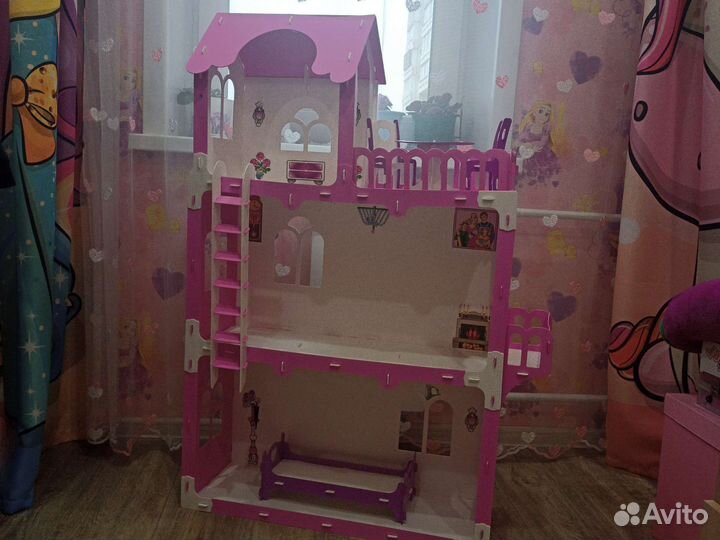 Домик для кукол барби