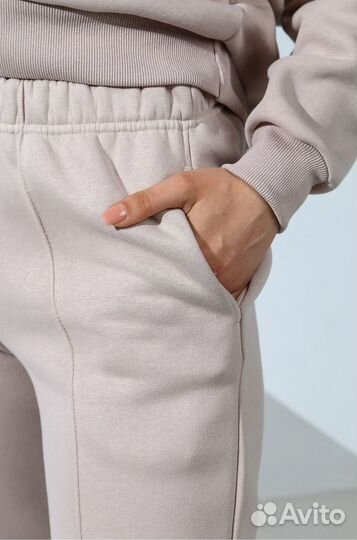 Теплый костюм из футера трехнитки с начесом