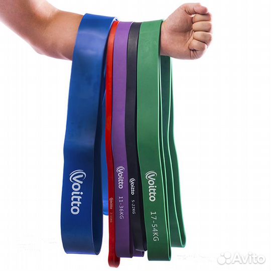 Резиновая петля Voitto (11-36 кг), фиолетовая