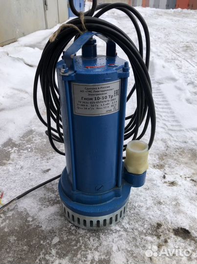 Дренажный насос Гном 10-10 Тр